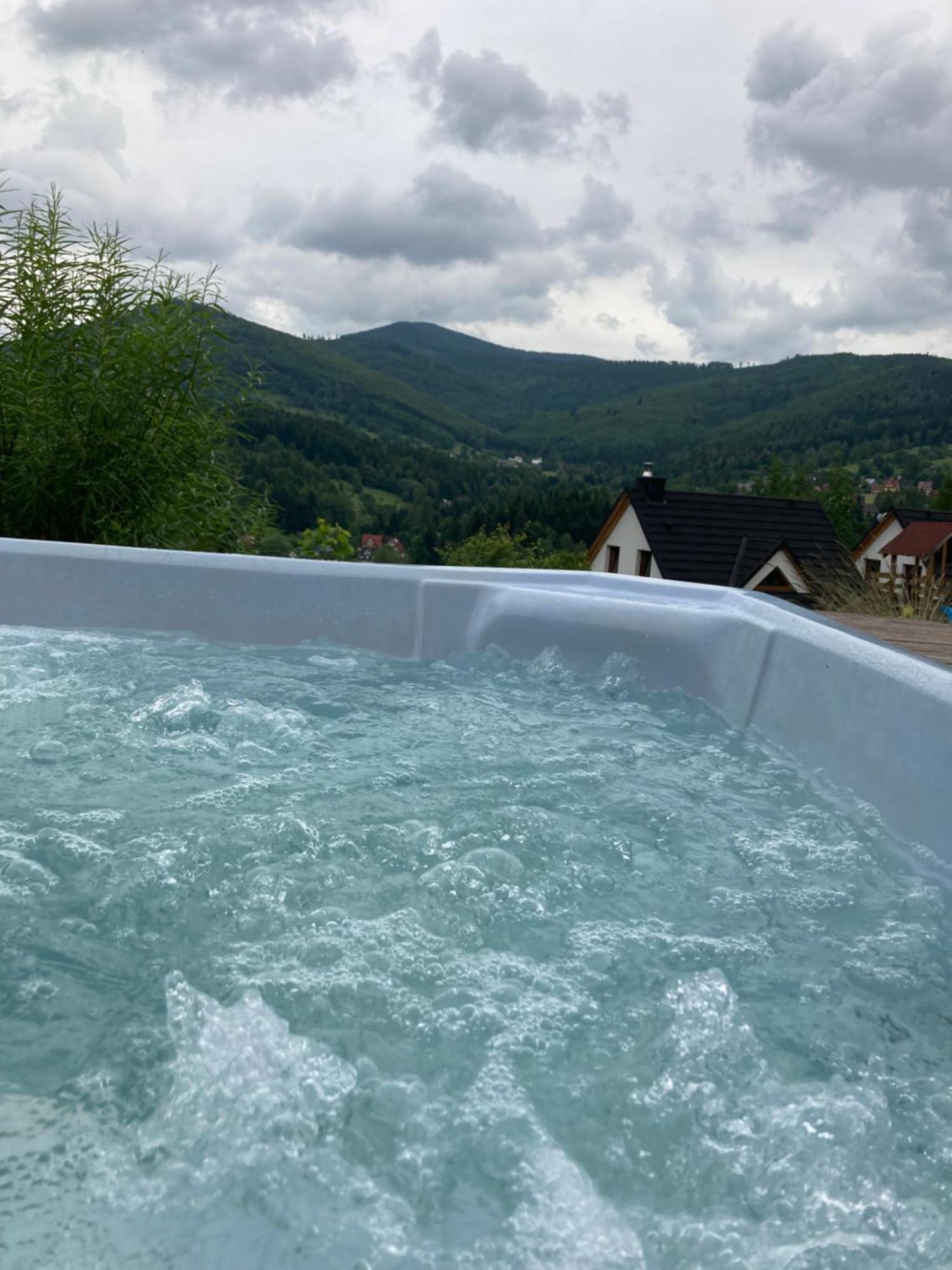 Villa Zawoja Nad Korona Z Jacuzzi Exterior foto