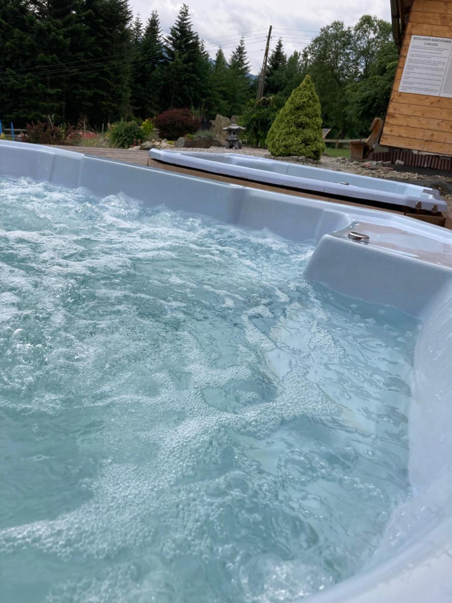 Villa Zawoja Nad Korona Z Jacuzzi Exterior foto