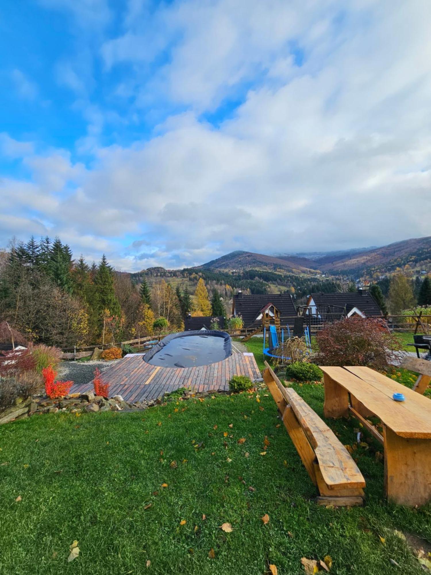 Villa Zawoja Nad Korona Z Jacuzzi Exterior foto